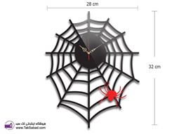 ساعت دیواری تار عنکبوت