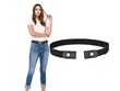 Nadyahome buckle free belt for men and women