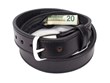 Hidden Money Pocket Travel Leather Belt